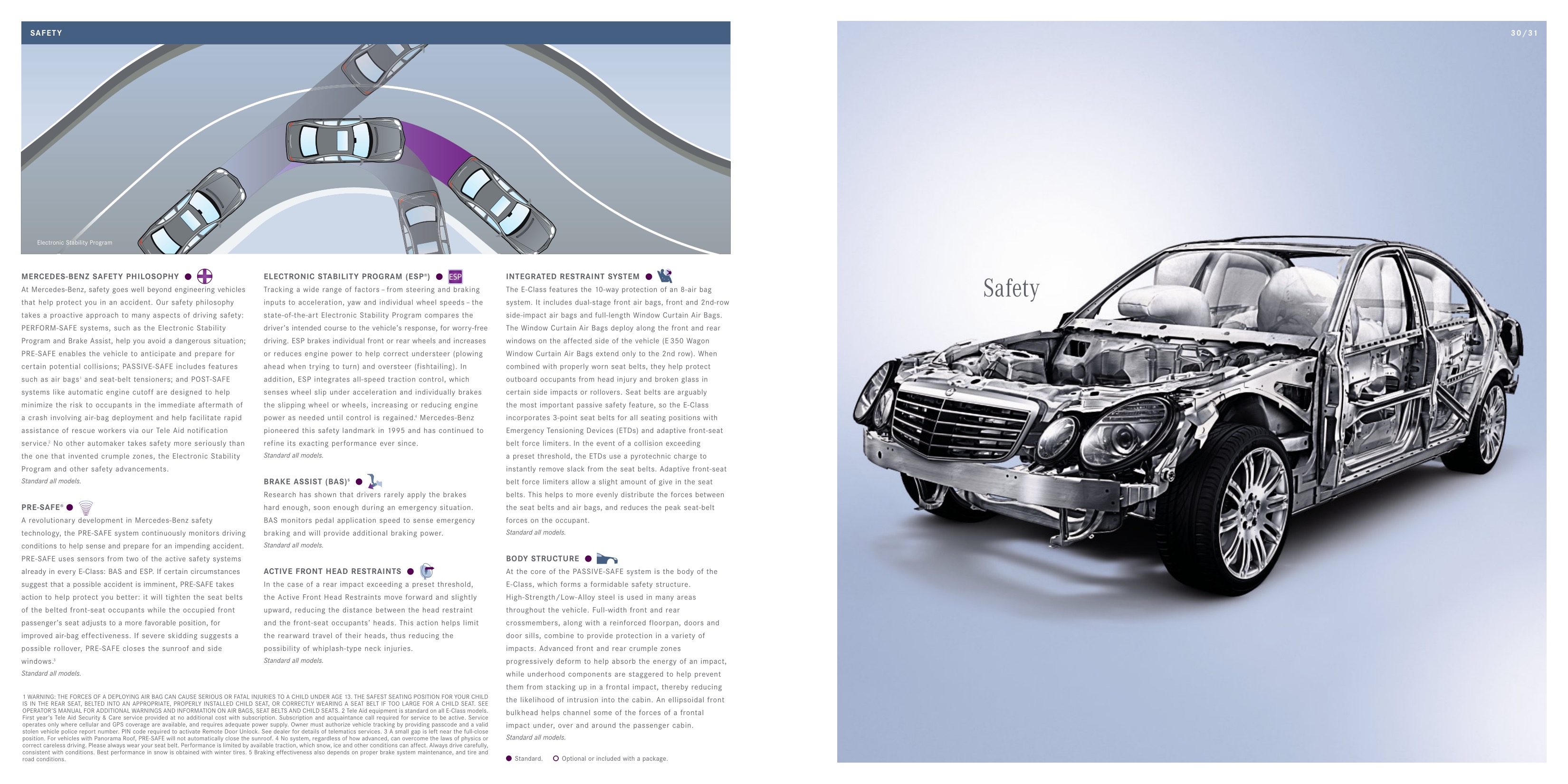 2007 Mercedes-Benz E-Class Brochure Page 8
